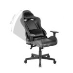 Mars Gaming Mgc-Pro, Professional Gaming Chair, Square Armrest, Neck + Back Soft-Touch Cushions, Leatherette, Red - Image 5