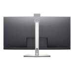 Dell 34'' Curved Conferencing Monitor C3422WE|USB-C Monitor |IPS Technology| Anti-Glare |Video Conferencing Monitor | Integrated IR Camera | Dual 5W Speaker |  8ms Response Time |Height, Swivel, Tilt |60 Hz| Resolution: 3440x1440| 1 Display port vs 2.2| 1 HDMI| 1USB-C|1USB-B|3USB-A|Lan| Audio Out - Image 4