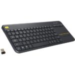 Logitech Keyboard Wireless K400 PLUS TOUCHPAD Black ARA - Image 2