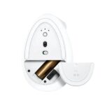 Logitech Wireless Mouse Lift Vertical Ergonomic - Pale Gray - Image 3