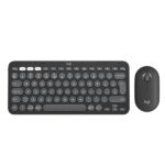 Logitech Wireless Combo MK380s Pebble 2 Graphite (Ara)