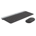 Logitech Wireless Combo MK470 Slim Nano Receiver Black EN/AR - Image 2