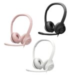 Logitech Headset Wired H390 USB with Noise-Canceling Mic in-line controls