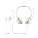 Logitech Headset Wired H390 USB with Noise-Canceling Mic in-line controls - Image 3