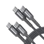JSAUX USB-C TO USB-C 2.0 3A CABLE 6.6FT 2-PACK - Image 2