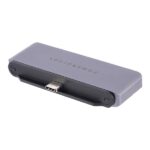 Powerology 4 in 1 USB-C Hub (USB 2.0 , 60W USB-C Power Delivery Charging, HDMI Supports 4k , 3.5mm Aux Input, Aluminium Frame - Image 2