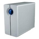 Lacie 2 TB 2 Big Quadra Used,External Desktop Drive, Raid0, eSATAII, USBA, FW800, FW400, Metal - Image 2