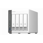 QNAP 4-bay ARM 4C 2.0GHz ; 4 x SATA 6Gb/s 3.5"/2.5"; 4GB RAM on-board; 1 x GbE; 1 x 2.5GbE ; 1 x USB