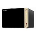 QNAP 6-Bay desktop NAS, Intel® Celeron® N5105/N5095 quad-core, 8 GB onboard not expandable, 6 x 3.5"/2.5" SATA 6Gb/s drive bays, 2 x M.2 2280 PCIe Gen 3 x1 slots, 2 x 2.5GbE, 1 x HDMI 2.0, 1 x PCIe Gen3 x2 slot, 2 x USB 3.2 Gen 2 Type-A + 2 x USB 2.0
