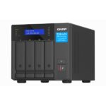 QNAP Highly-reliable ZFS-based storage TVS-h474-PT-8G 4-bay QuTS hero NAS, Intel Pentium Gold G7400, up to 3.7GHz, 8GB, 2 x M.2 2280 PCIe 3.0 x2 Slots, 2 x 2.5GbE Ports, USB-C 3.2 Gen 2 | USB-A 3.2 Gen 2, 1 x HDMI 1.4b (4096 x 2160 at 30 Hz), 1 x PCIe 4.0 x16 | 1 x PCIe 3.0 x2 - Image 2