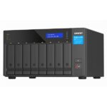 QNAP 8-bay QuTS hero NAS, Intel® Core i7 12-core (8 Performance cores + 4 Efficient cores) /20-thread, 32GB SO-DIMM DDR4(max.64GB), 8 x 2.5"/3.5" SATA HDD/SSD, 2 x 2.5GbE, 2x M.2 PCIe Gen4 x4 slots, 1 x Type-C USB 3.2 Gen 2 10Gbps, 2 x Type-A USB 3.2 Gen 2 10Gbps,  PCIe Gen4 slots, HDMI 1.4b, 350W PSU - Image 2