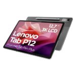 Lenovo Tab P12 8GB 3K with Pen and Keyboard, 12.7 Inch, 128GB, Grey