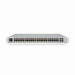 Ubiquiti 48-Port Pro, Layer 3 Switch, 40-GbE PoE+, 8-GbE PoE++, 4-SFP+ (10G), Near-Silent Cooling 600W