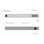 USW-AGGREGATION UniFi 8Port 10 Gigabit SFP+ Aggregation Switch - Image 4
