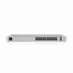 UbiquitI Standard 24-Port, Layer 2 Switch, 16-GbE PoE+, 8-GbE, 2-1G SFP, Fanless, silent cooling, 95W