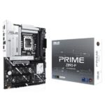ASUS PRIME Z890-P ATX motherboard, LGA1851 socket, DDR5 up to 7600MHz, PCIe 5.0, 4x M.2 slots, Wi-Fi 7, 2.5Gb LAN, Thunderbolt 4, and AI Cooling - Image 4
