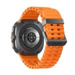 Samsung Galaxy Watch Ultra 47mm - Titanium Gray / Orange Band - Image 3