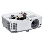 ViewSonic SP3 Projector, 4,800 Lumens, SVGA (800x600) Business Projector, Auto Power OFF, 22,000: 1 Contrast Ratio, 5 Color Modes, 190 Lamp Watt, HDMI, Dual VGA in/out, 2 W Speaker, Composite Video, Audio in/ out, RS232, Mini USB, Up to 15,000 Hr - Image 4