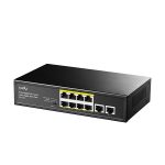 CUDY 8-PORT GIGABIT PoE+SWITCH WITH 2 GIGABIT UPLINK PORTS