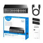 CUDY 16-PORT GIGABIT ETHERNET SWITCH - Image 2