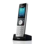 Yealink W56H DECT Cordless IP Handset – Dual Call, HD Voice, Portable VoIP Handset
