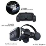 Shinecon 10.0 VR Box 3D Virtual Reality Glasses with Headphone - SC-G04EA - Image 4