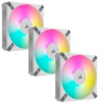 CORSAIR TRIPLE FAN KIT ICUE AF120 RGB ELITE 120MM PWM WHITE