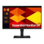 Samsung "24"" IPS Essential Monitor S4 S40GD FHD Height Adjustable Stand" LS24D402GAUXEN - Image 2