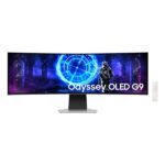 Samsung 49" Gaming Monitor G9 G952 Odyssey OLED Smart Gaming Monitor, Dual QHD, with Speaker, Wifi, Bluetooth and Remote Control - Height Adjustment with Tilt - Image 2