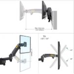 NB D20 Monitor Wall Mount Arm – 17″–27″ - Image 2