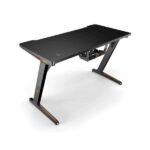 Xigmatek APEX TWO 120*60*74cm Carbon Fibre Style Desktop w Rea=mote Control RGB LED Cup Holder and H
