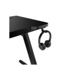 Xigmatek APEX TWO 120*60*74cm Carbon Fibre Style Desktop w Rea=mote Control RGB LED Cup Holder and H - Image 3