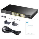 Cudy 24-GbE PoE Switch with 2 Uplink SFP, GS1028PS2 - Image 2