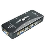 KVM41UA 4 Ports USB KVM Switch