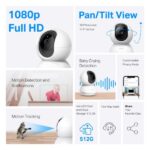 Pan/Tilt Home Security Wi-Fi Camera - Image 3