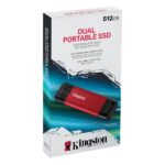 KINGSTON  Dual Portable SSD 512GB